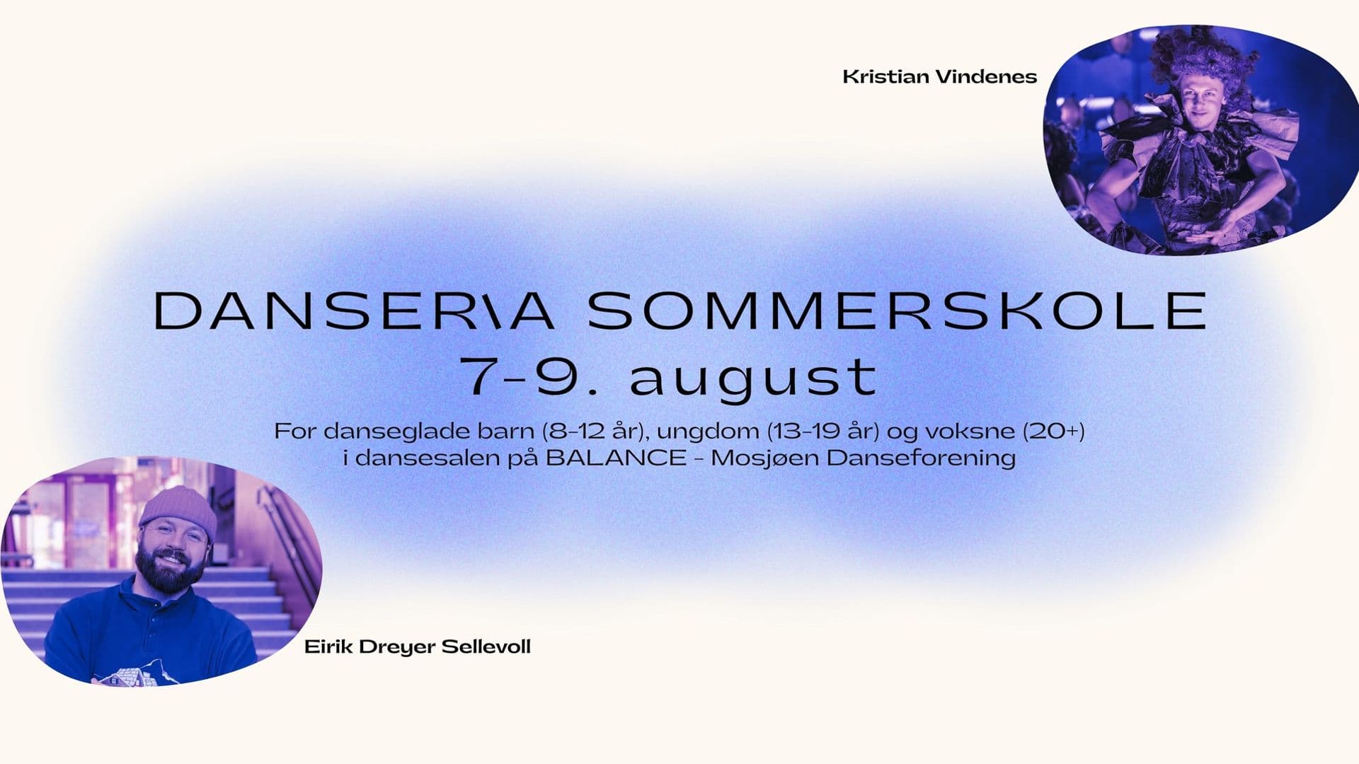 DANSERIA sommerskole 7-9. august