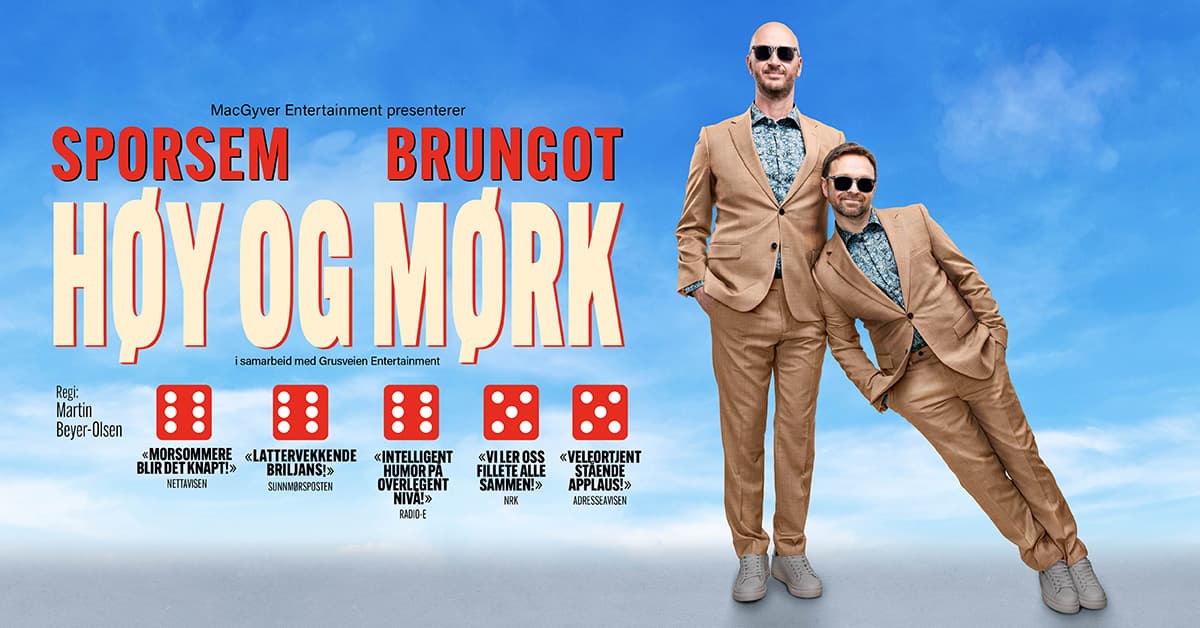 Terje Sporsem og John Brungot : Høy og Mørk // Sandnessjøen