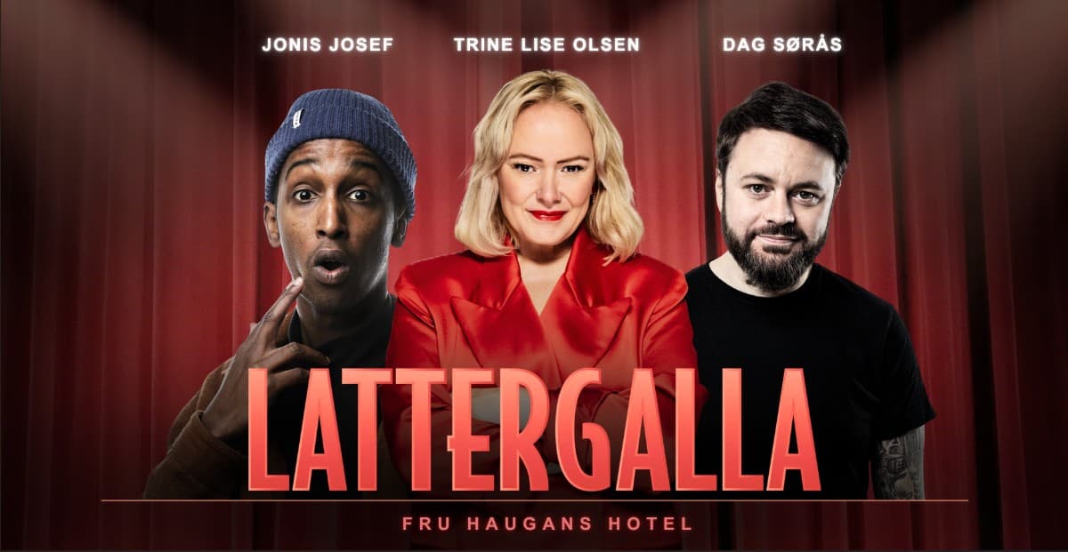 JuleLatterGalla med Dag Sørås, Trine Lise Olsen og Jonis Josef