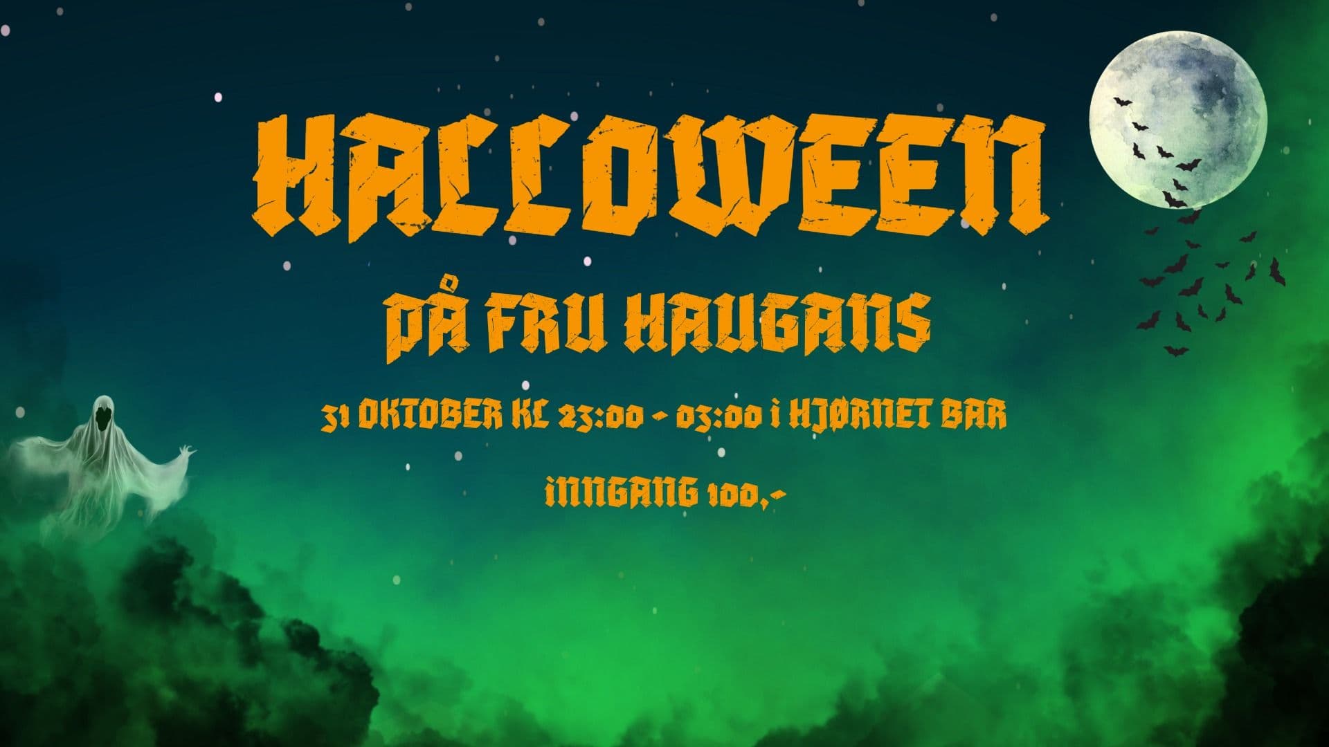 HALLOWEEN PÅ FRU HAUGANS