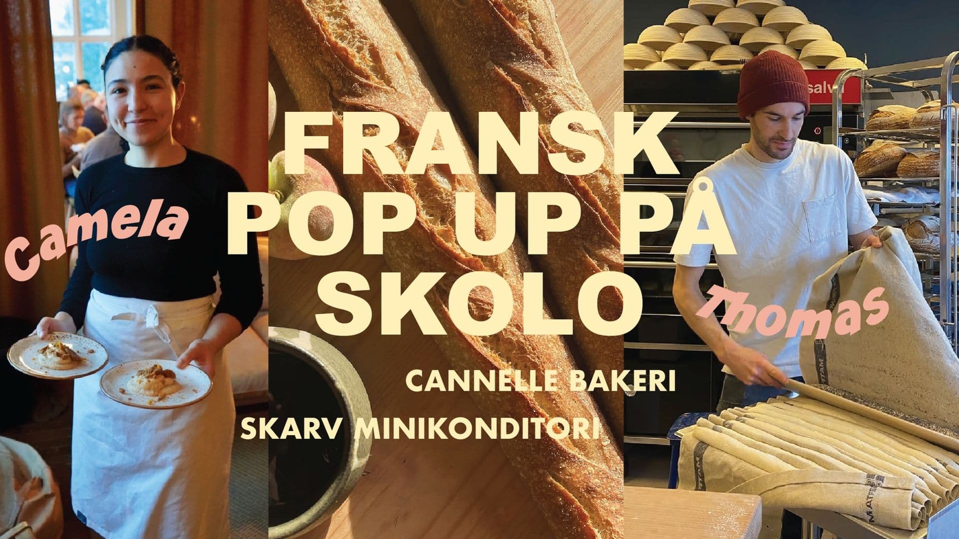 Fransk søndag - POP UP med Cannelle og Skarv