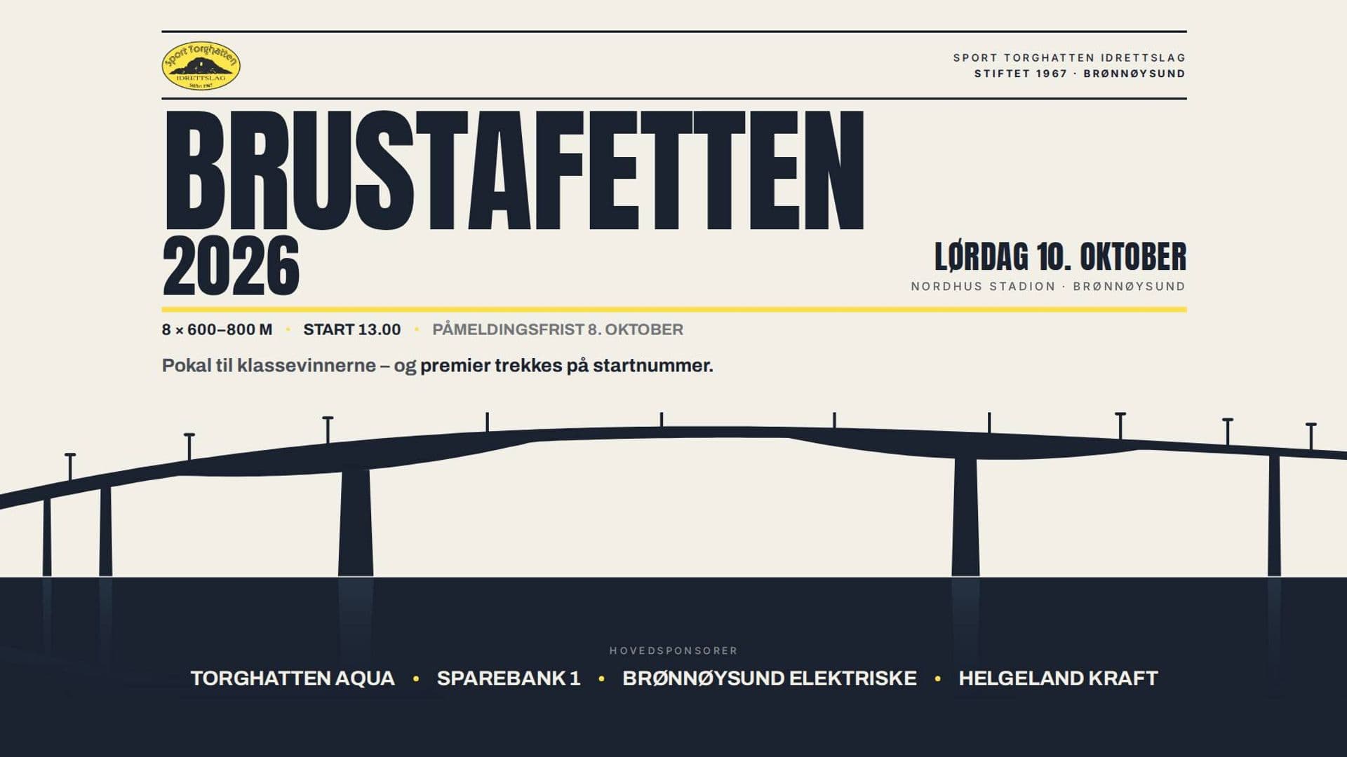 Brustafetten 2026!
