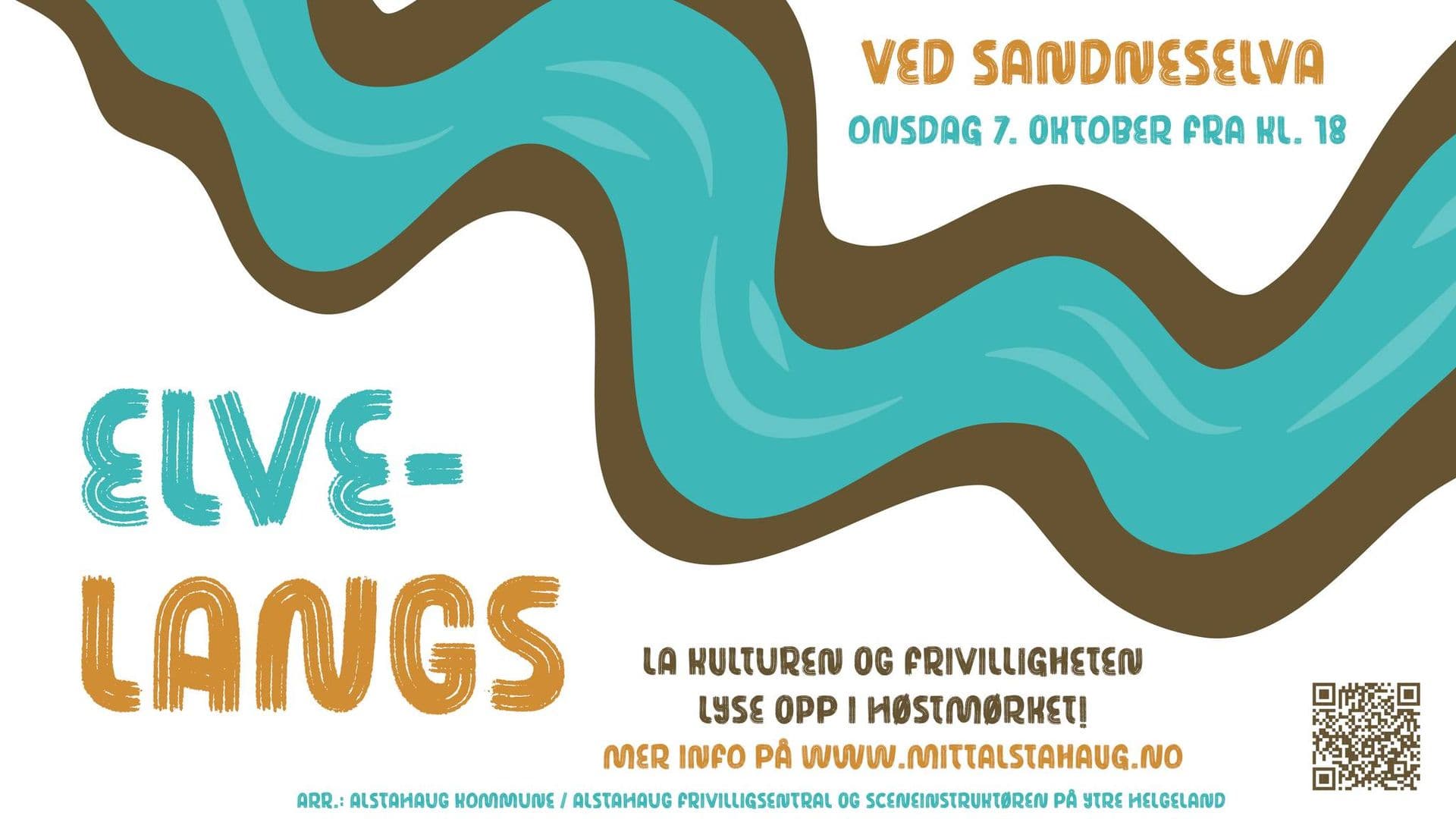 Elvelangs ved Sandneselva